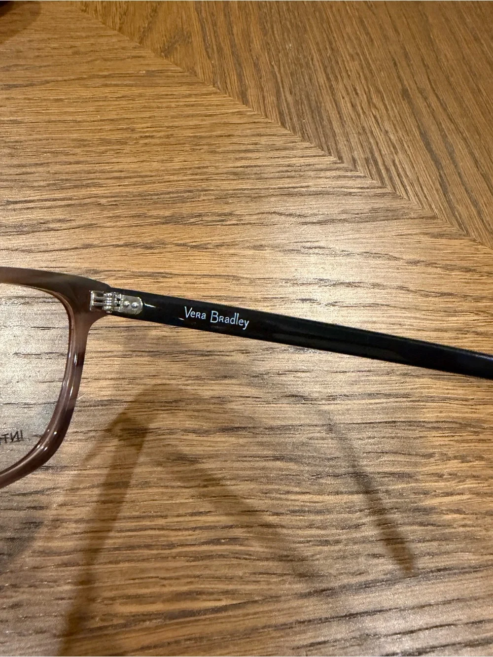 New NWT Vera Bradley Burgundy Brown Women's Eyeglass Frames 54-15-140 with case
